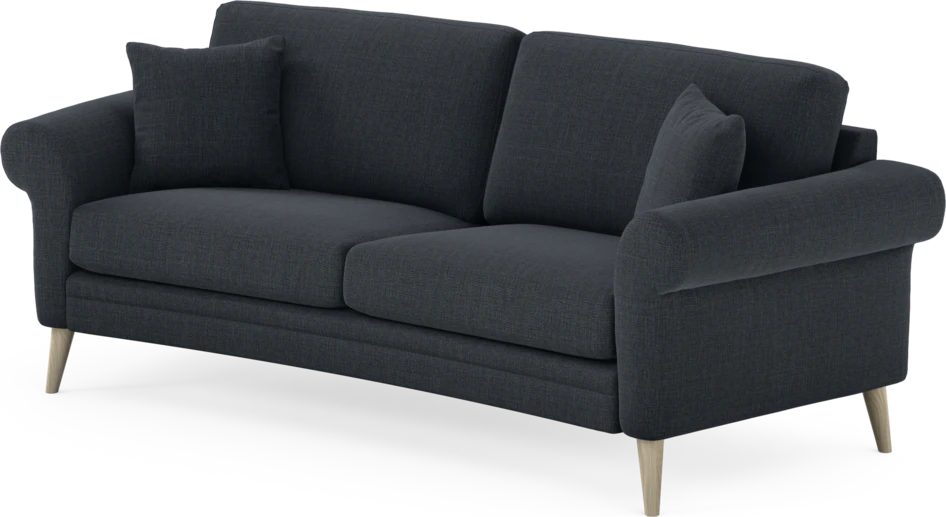 Eden - 2,5-sits soffa svängd - Blå