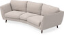 Madison - 3-sits soffa svängd, 70 cm - Beige