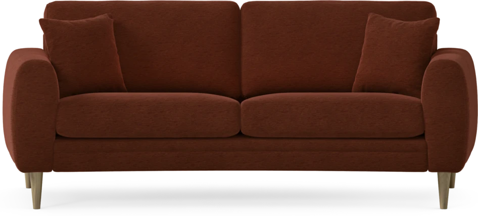 Eden - 2,5-sits soffa svängd - Orange