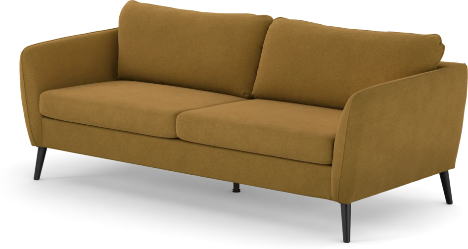 County - 2,5-sits soffa - Gul