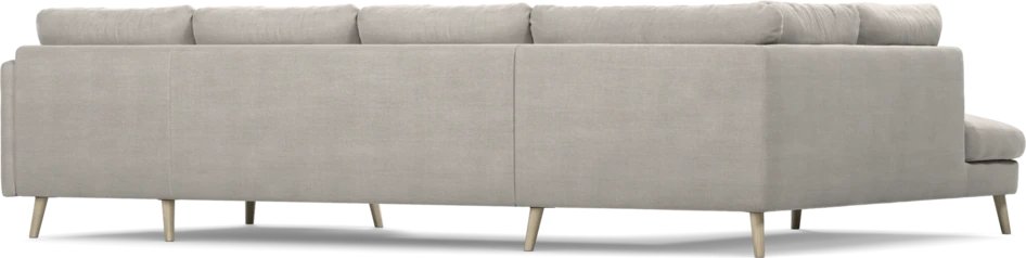 Madison Lux - 2-sits soffa med divan vänster och schäslong höger - Grå