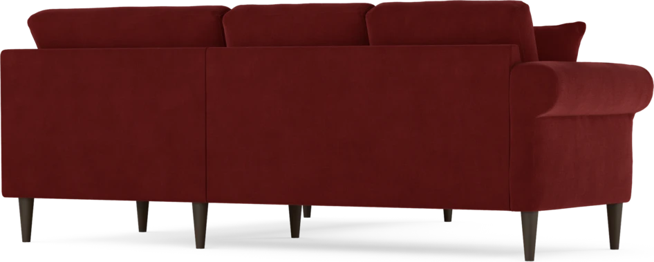 Eden - Hörnsoffa, 2+2-sits - Röd