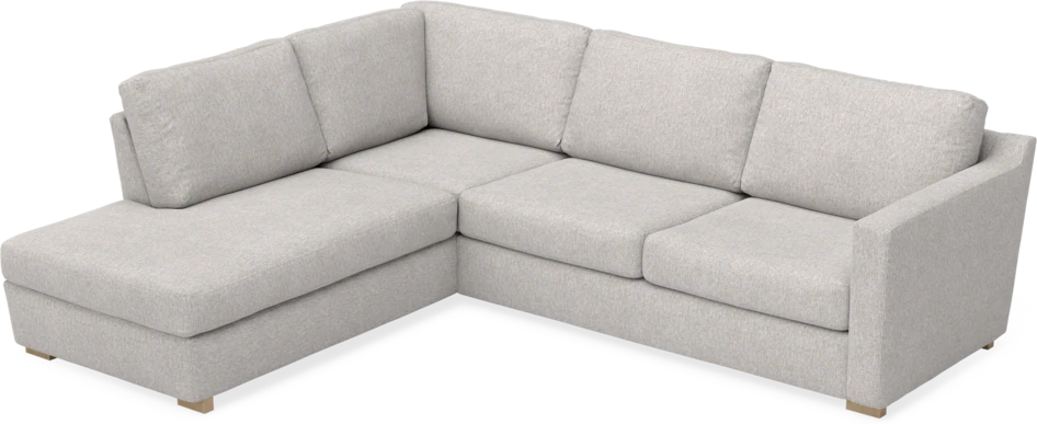 Friday - 2,5-sits soffa med divan vänster - Grå
