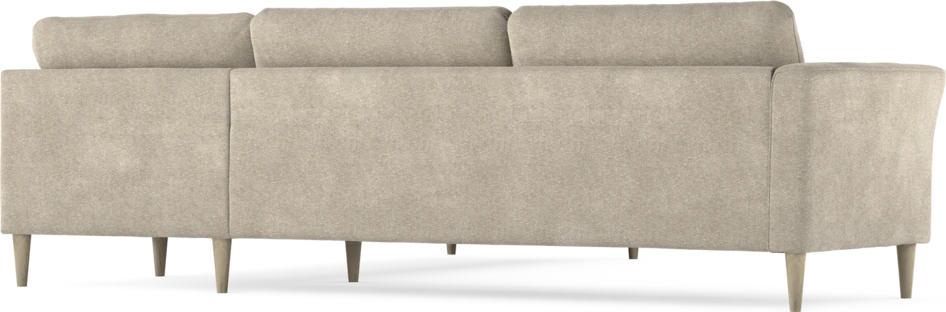 Bridge - Hörnsoffa, 3+3-sits - Beige
