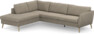 County - 2,5-sits soffa med divan vänster - Beige