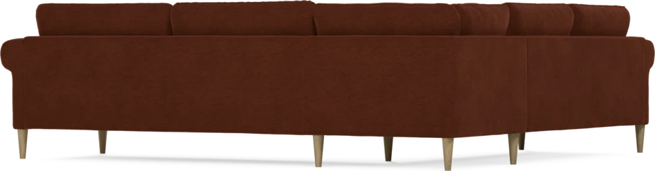 Bridge - Hörnsoffa, 2+3-sits - Orange