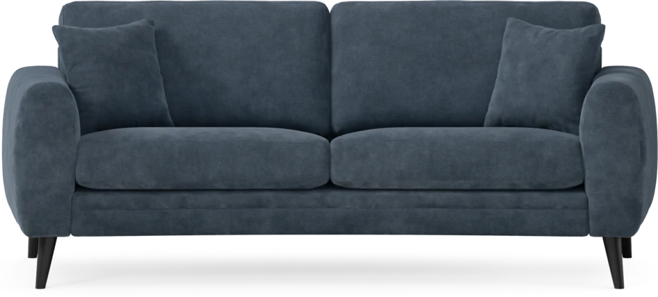 Eden - 2,5-sits soffa svängd - Blå