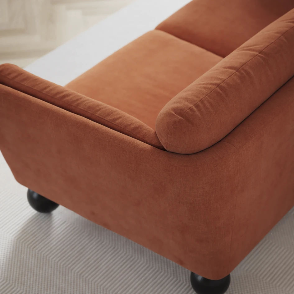 Madison Lux - Hörnsoffa 2+3-sits, hörn 2 - Orange