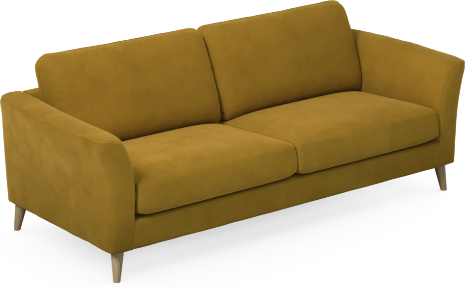 Bridge - 3-sits soffa - Gul