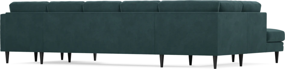 Eden - 3-sits soffa med divan vänster och schäslong höger - Blå