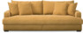 Rossi - 3-sits soffa, hel dyna - Gul