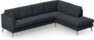 Eden - 3-sits soffa med divan - Blå
