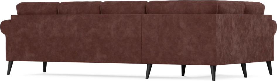 Eden - Hörnsoffa, 1+3-sits - Röd