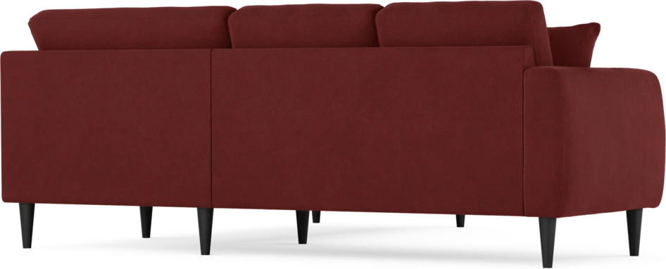Eden - Hörnsoffa, 2+2-sits - Röd