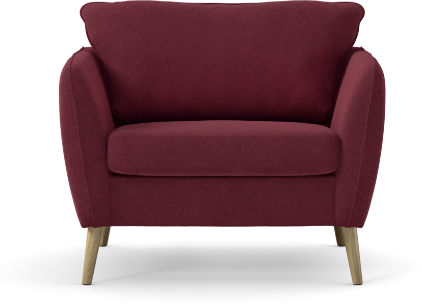 County - Fåtölj - Röd