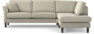 Eden - 2,5-sits soffa med divan - Grå