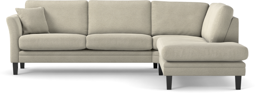 Eden - 2,5-sits soffa med divan - Grå