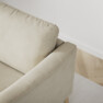 Bridge - 3-sits soffa svängd - Beige