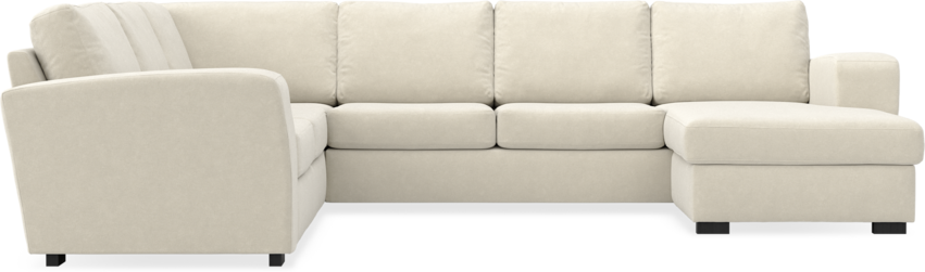 Friday - Hörnsoffa, 2+3-sits med schäslong höger - Beige