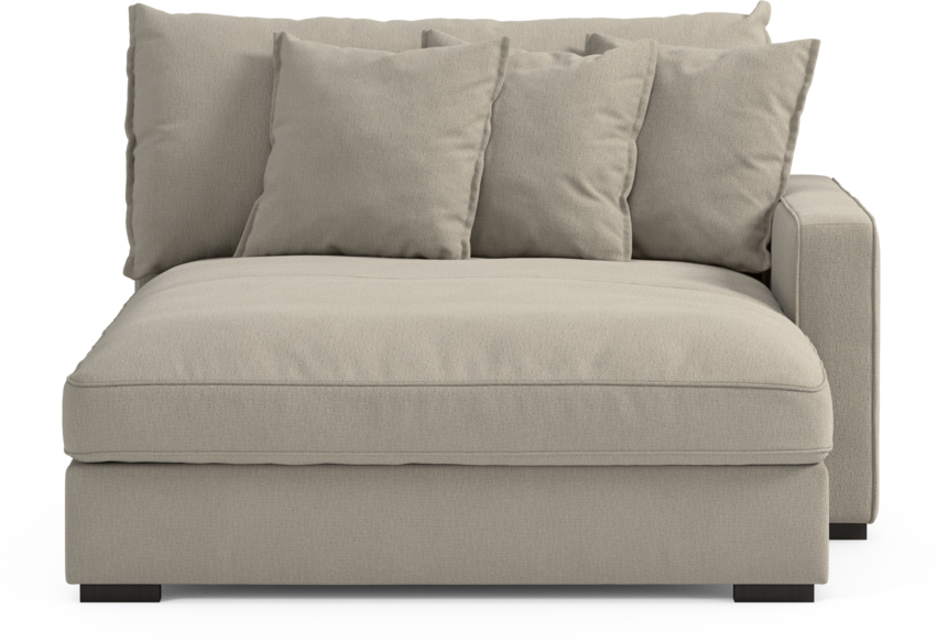 Rossi - Schäslong XL höger - Grå