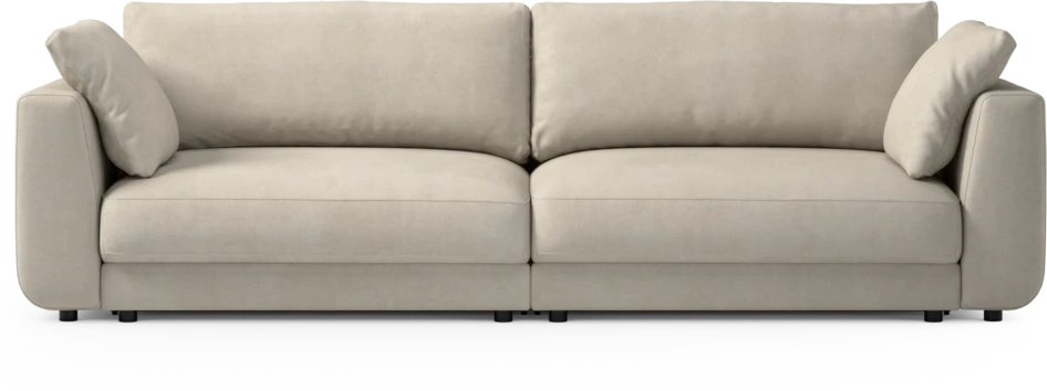 Amie - Bäddsoffa 4-sits - Vit