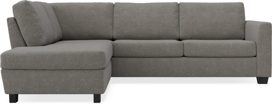 Friday - 2,5-sits soffa med divan vänster - Grå