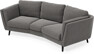Madison - 3-sits soffa svängd, 70 cm - Brun
