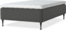Delux Dream - Ramsäng, enkelsäng med bäddmadrass - Grå