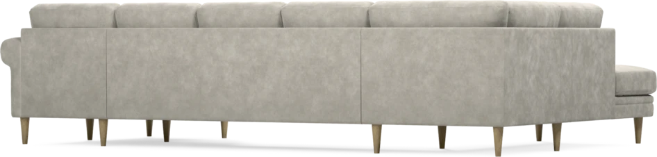 Eden - 3-sits soffa med divan vänster och schäslong höger - Grå