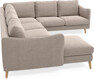 Madison - Hörnsoffa med schäslong vänster - Beige