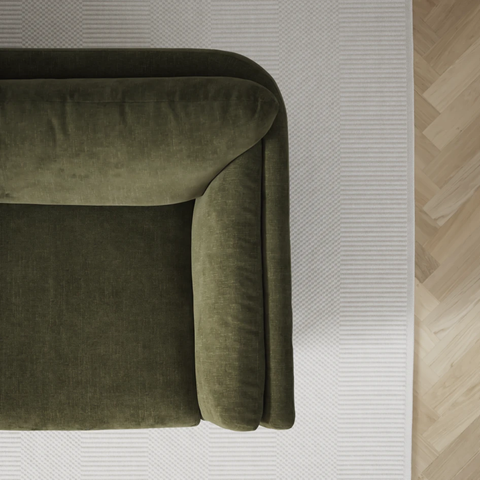 Madison Lux - Hörnsoffa 2+3-sits, hörn 2 - Grön