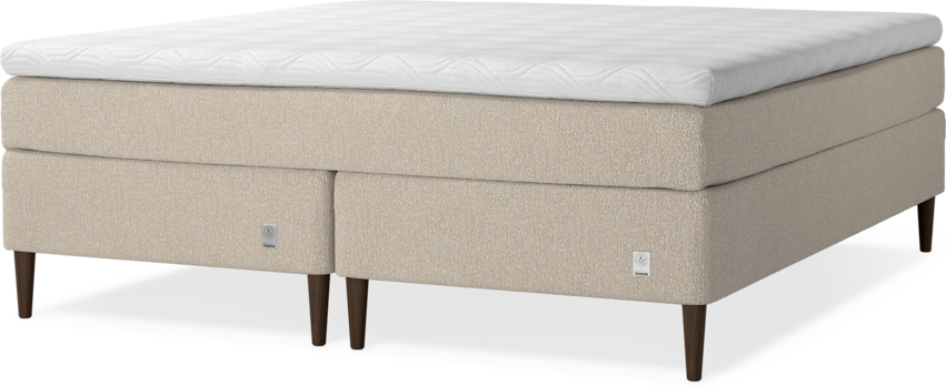 Cape Selene - Kontinentalsäng, dubbelsäng med bäddmadrass och sängben