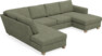 Friday - 3-sits soffa med divan vänster och schäslong höger - Vit