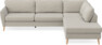 County - 2,5-sits soffa med divan höger - Beige