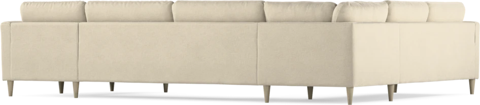 Bridge - Hörnsoffa, 2+3-sits med schäslong höger - Beige