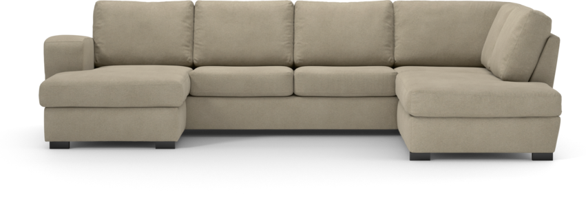 Friday - 3-sits soffa med schäslong vänster och divan höger - Beige