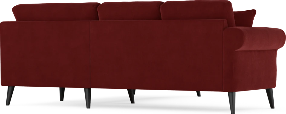 Eden - Hörnsoffa, 2+2-sits - Röd
