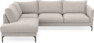 Impression Delux - 3-sits soffa med divan vänster - Beige