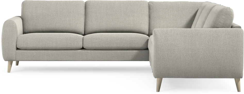 Bridge - Hörnsoffa, 2+2-sits - Grå