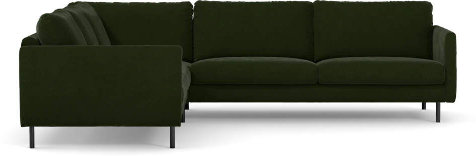 Madison Lux - Hörnsoffa 2+3-sits, hörn 1 - Grön