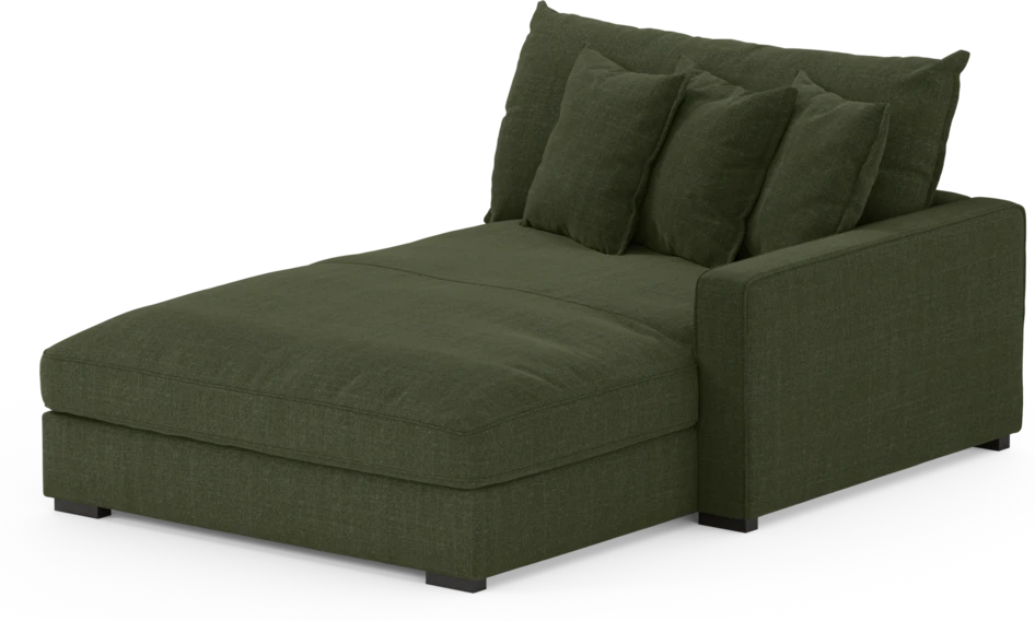 Rossi - Schäslong XL höger - Grön
