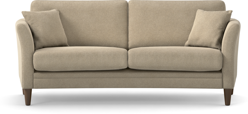 Eden - 2,5-sits soffa svängd - Beige