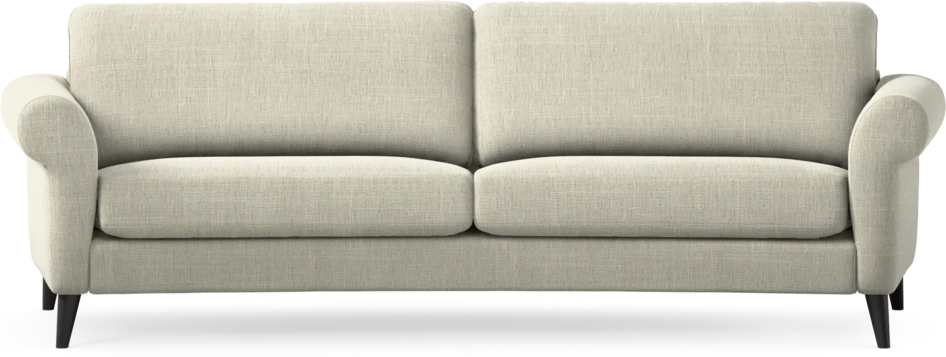 Bridge - 3-sits soffa svängd - Beige