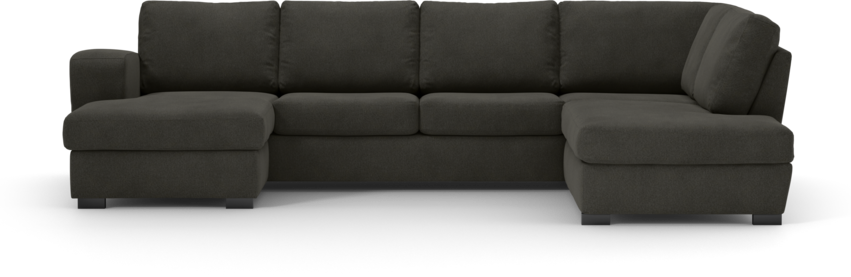 Friday - 3-sits soffa med schäslong vänster och divan höger - Grå