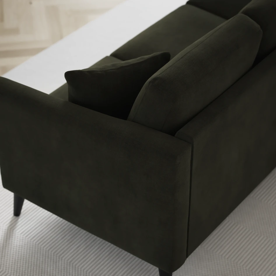 Eden - 2,5-sits soffa svängd - Grön