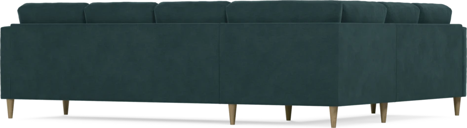 Eden - Hörnsoffa, 2+3-sits - Blå