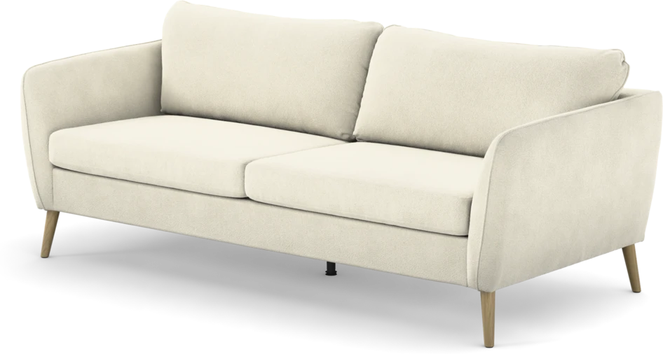 County - 2,5-sits soffa - Vit
