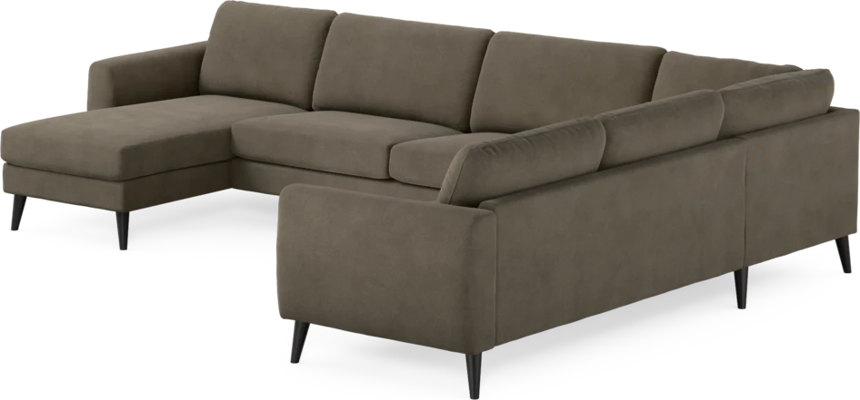 Bridge - Hörnsoffa, 3+2-sits med schäslong vänster - Beige