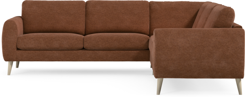 Bridge - Hörnsoffa, 2+2-sits - Orange