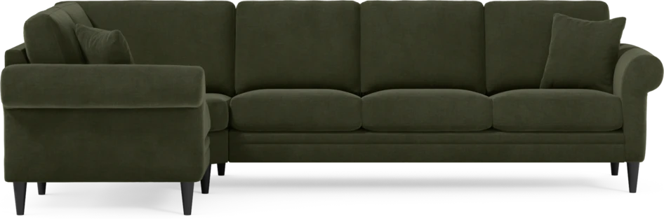 Eden - Hörnsoffa, 1+3-sits - Grön